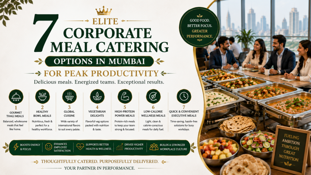 Elite corporate meal catering in Mumbai