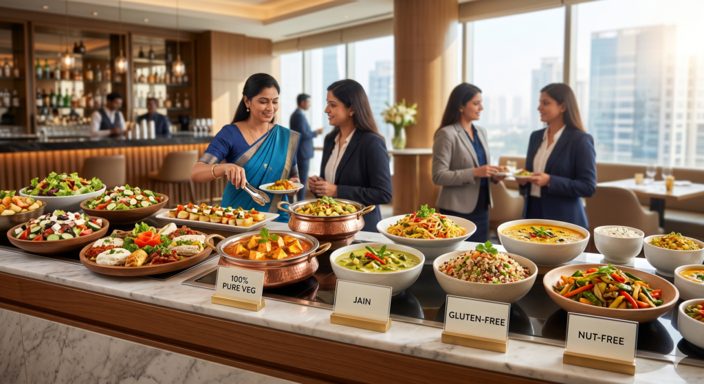 Handling dietary restrictions at corporate events with premium catering