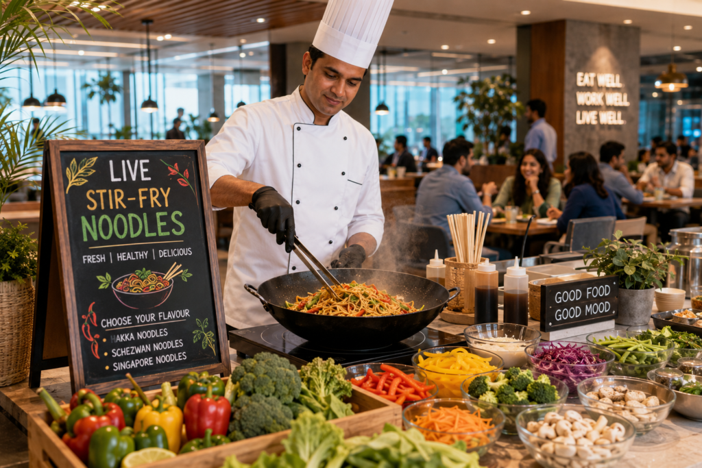 premium corporate catering meal service in mumbai