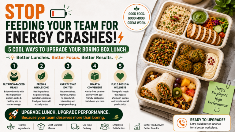 Upgrade your lunch, boost your team's success