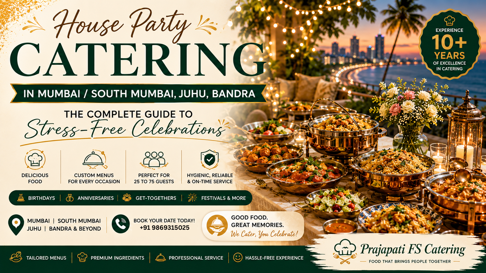 house party catering
